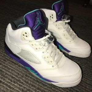 Nike Air Jordan 5s Retro-Grape